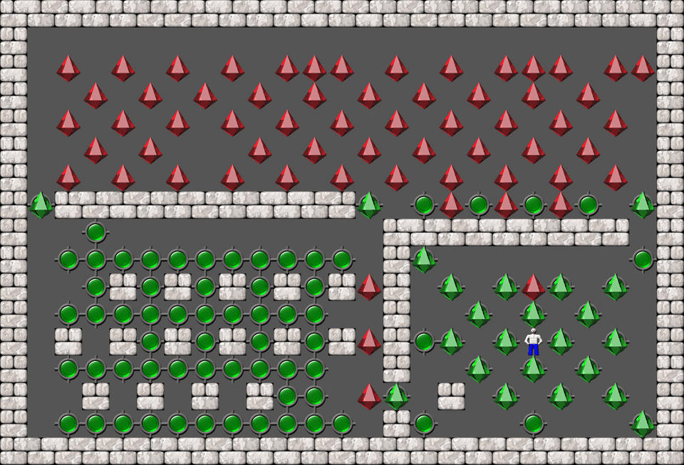 Sokoban Mass Remodel level 2266